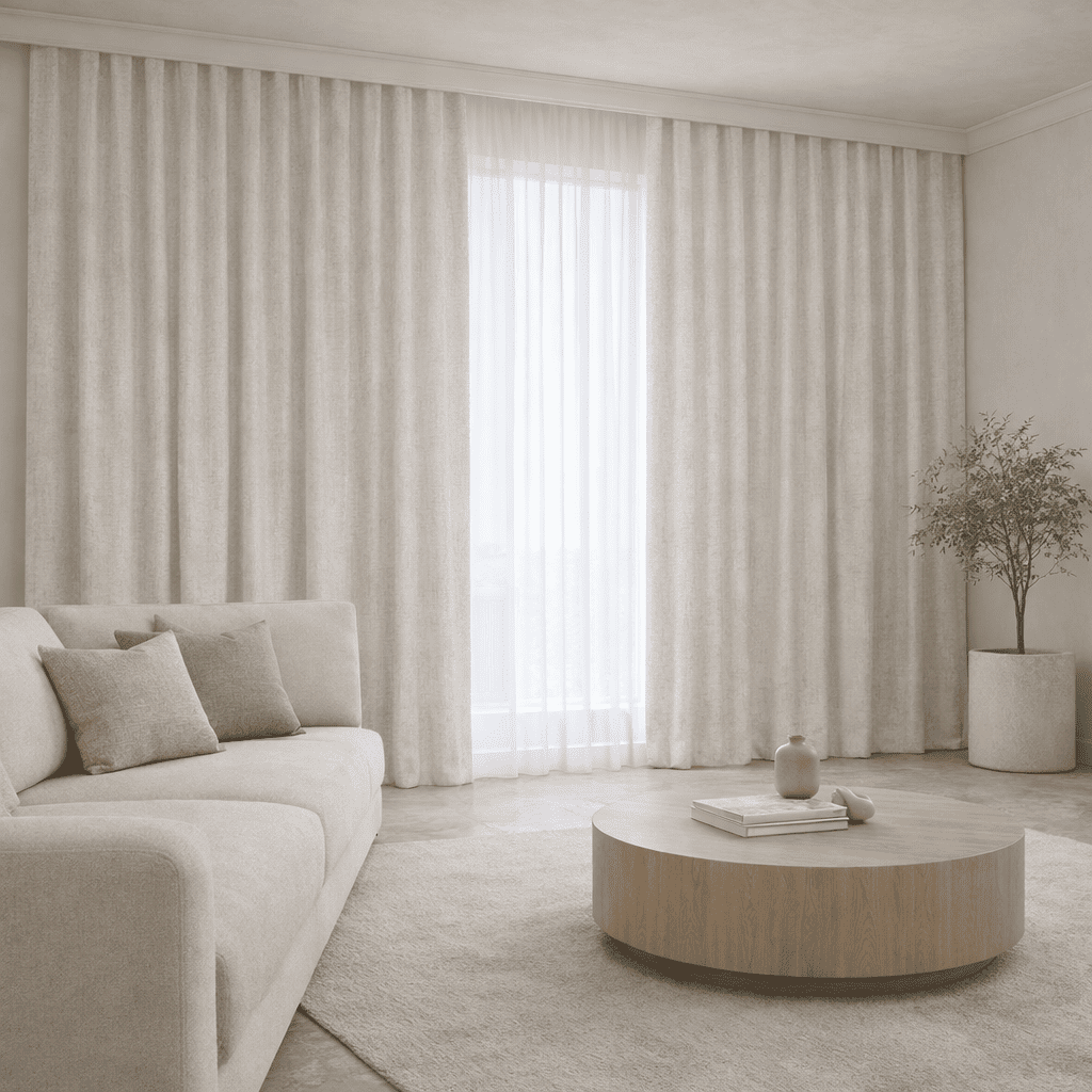 Vertical Slub Grain Self-Texture Textura Verona 2 Curtain Fabric & Cushion Fabric MS-209