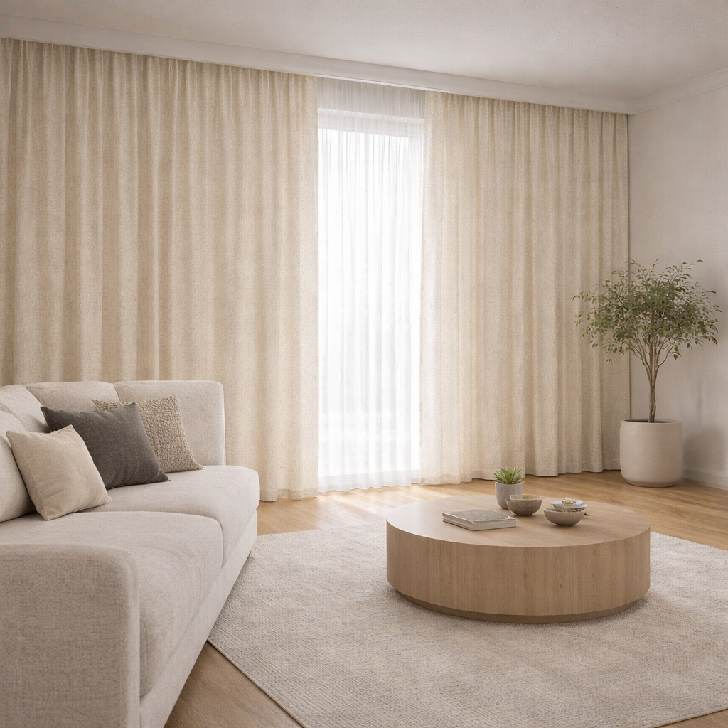 Fine Slub Grain Self-Texture Textura Verona 2 Curtain Fabric & Cushion Fabric MS-201