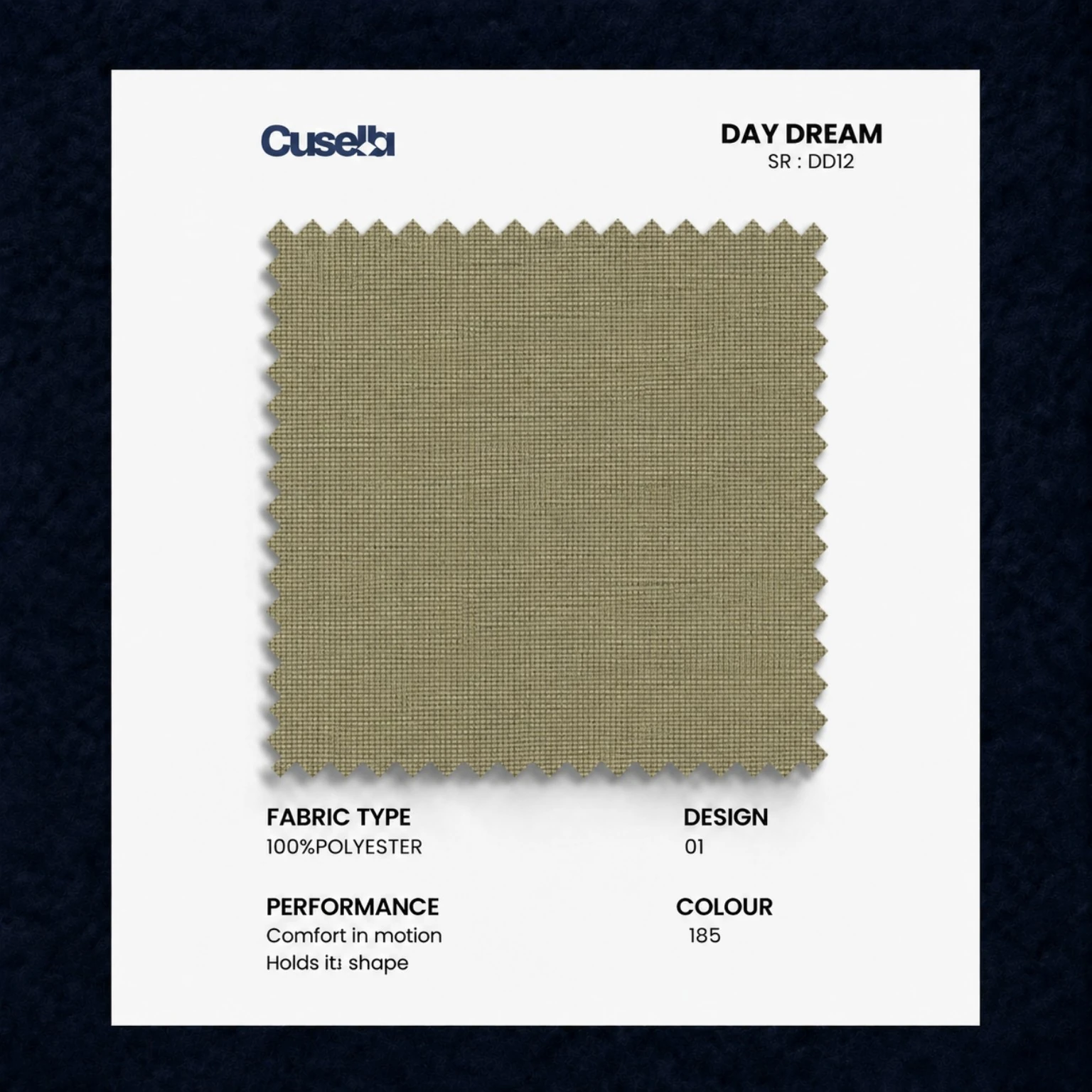 Olive Taupe Crosshatch Textura Curtain Fabric/D12