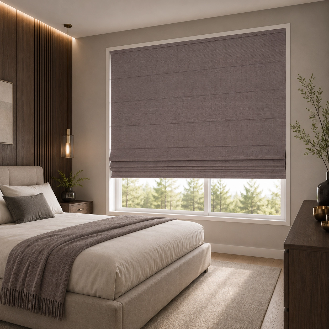 Classic Dimout Roman Blind/D15