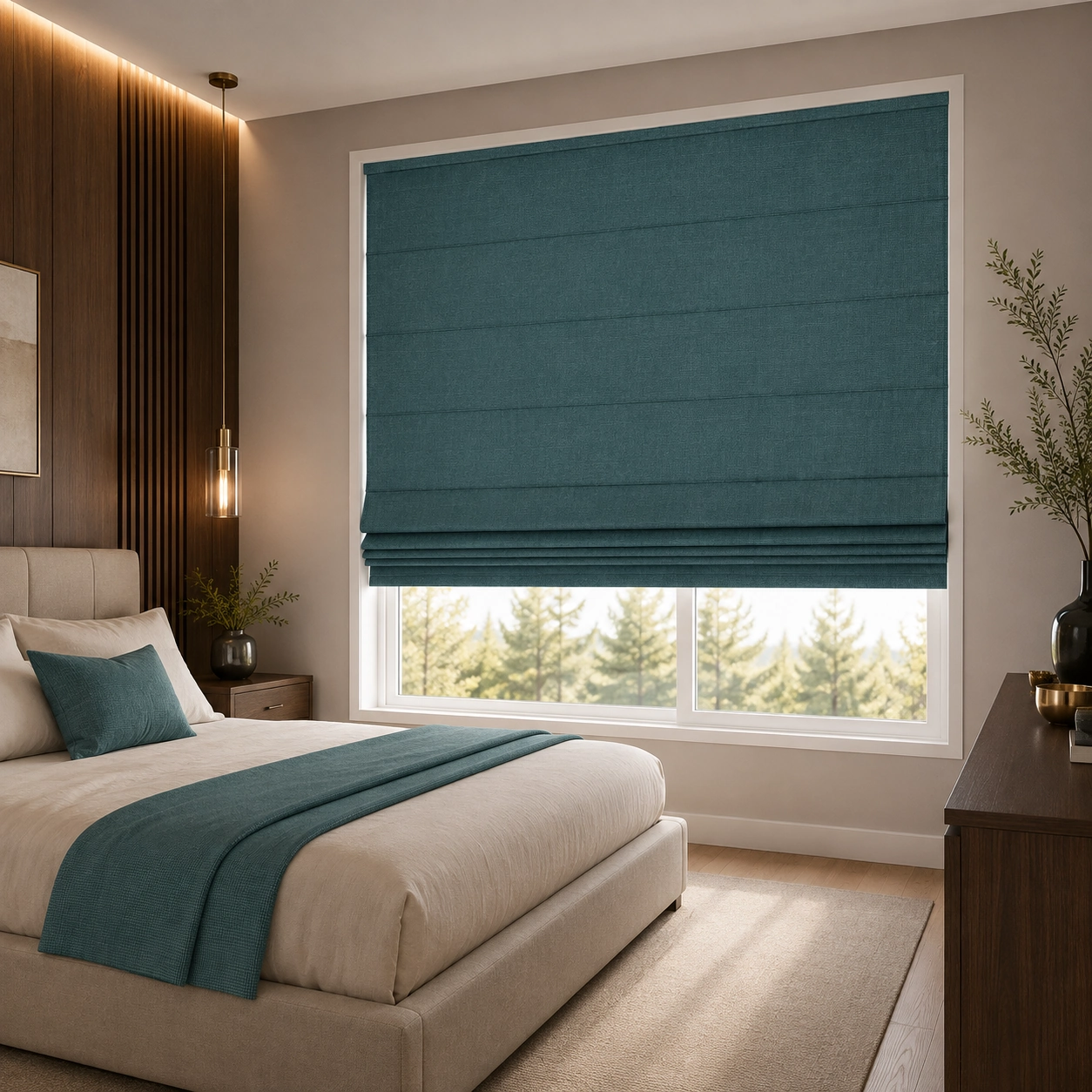 Contemporary Dimout Roman Blind/D16