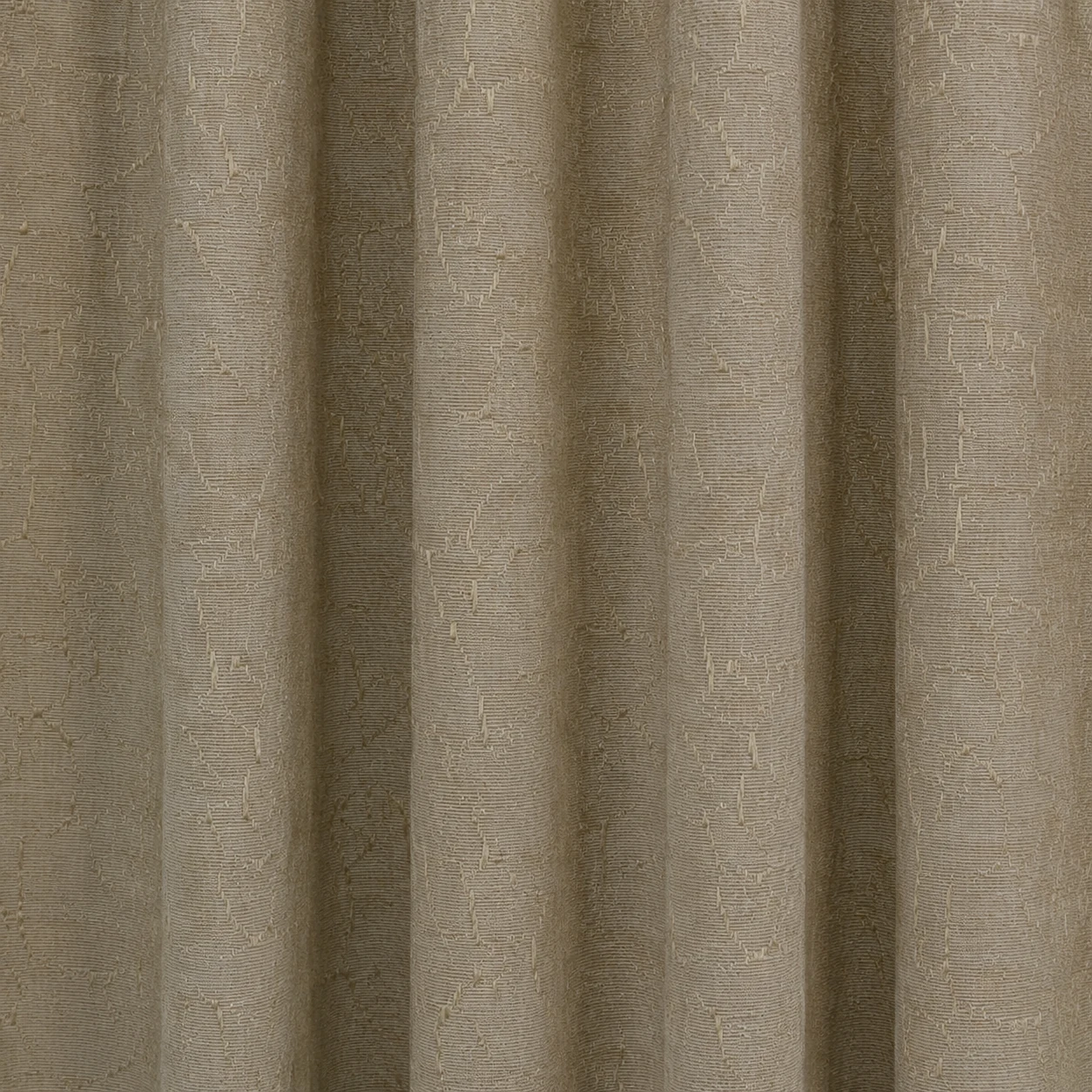 Lunara Taupe Textured Weave Curtain/CJ18