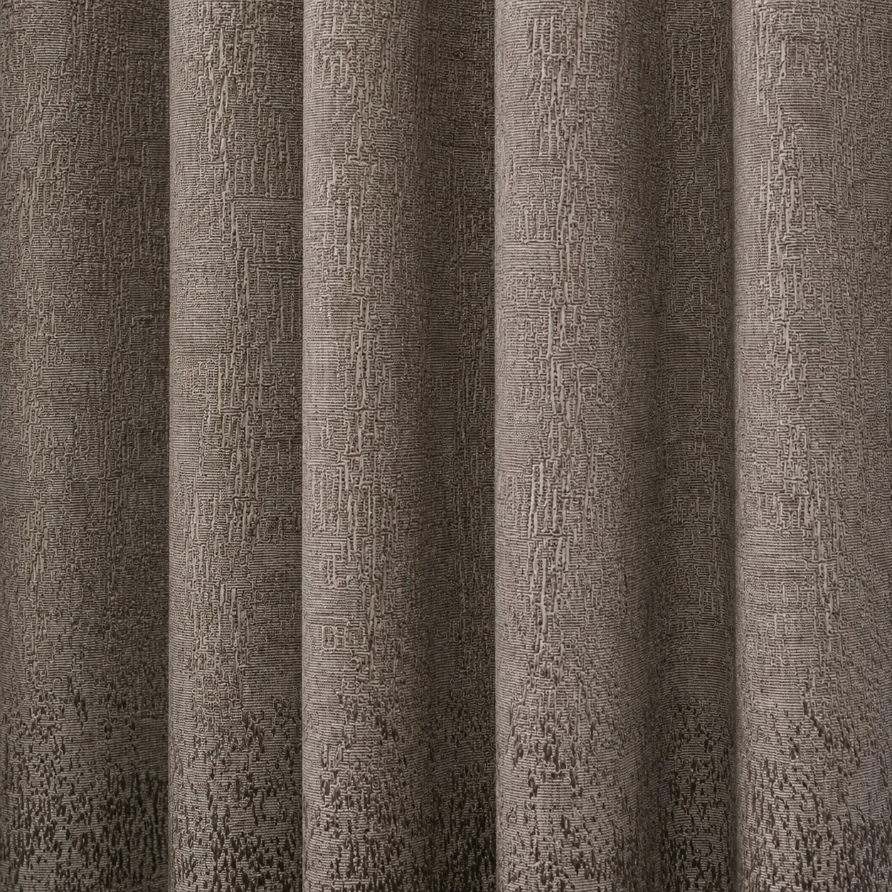 Novelle Greige Contemporary Texture Curtain/CJ26